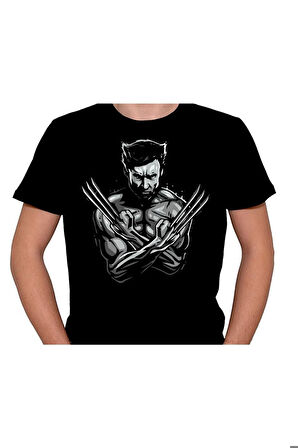 The Wolverine Jackman Kahraman Marvel Tişört Unisex T-shirt