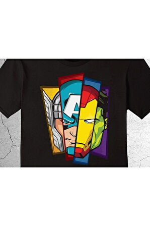 Marvel Süper Kahramanlar Tişört Çocuk T-shirt