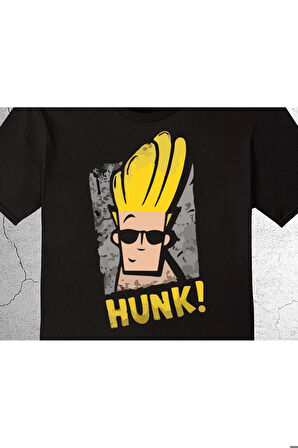 Johnny Bravo Yakışıklı Güçlü Tişört Çocuk T-shirt
