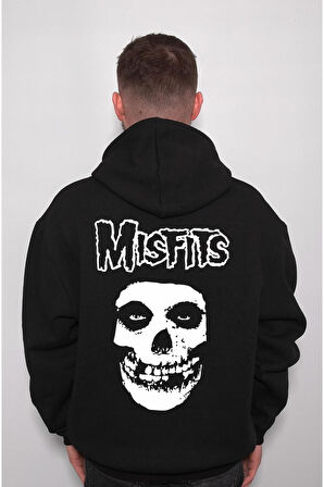 The Mısfıts Rock Death Comes Sweatshirt Unisex Kapüşonlu Hoodie