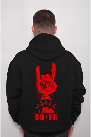Rock And Roll Müzik Music Heavy Metal Metallica Sweatshirt Unisex Kapüşonlu Hoodie