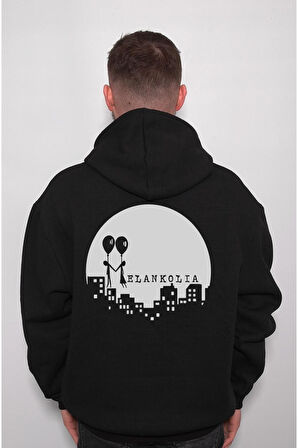 Sagopa Kajmer Melankolia Rap Rapstar Sweatshirt Unisex Kapüşonlu Hoodie