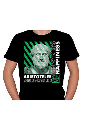 Aristoteles Felsefe Filozof Tişört Unisex T-shirt