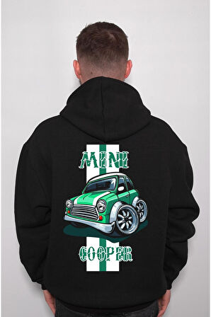 Mini Cooper Johnworks Retro Countryman Sweatshirt Unisex Kapüşonlu Hoodie