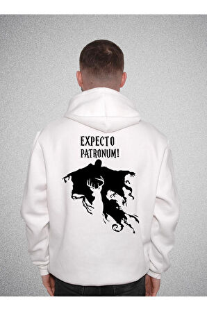 Harry Potter Expecto Patronum Geyik Hayalet Ghost Sweatshirt Unisex Kapüşonlu Hoodie