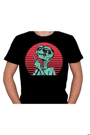 Uzaylı Cosmos Space Retro Tişört Unisex T-shirt