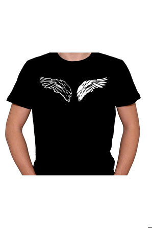 Angel Melek Kanat Tüy Iyilik Tişört Unisex T-shirt