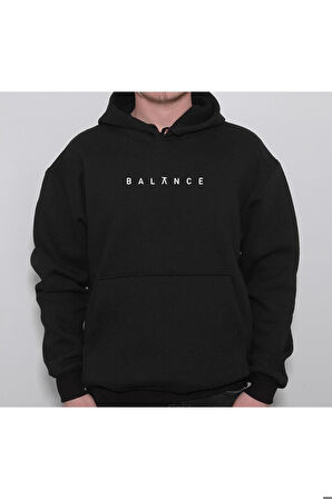 Balance Balans Denge Sweatshirt Unisex Kapüşonlu Hoodie