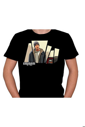 Eminem Rap Rapstar Tişört Unisex T-shirt