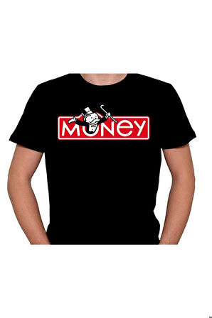 Money Monopoly Para Banka Tişört Unisex T-shirt