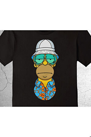 Simpson Hacıyatmaz Summer Holiday Oyuncak Tişört Çocuk T-shirt