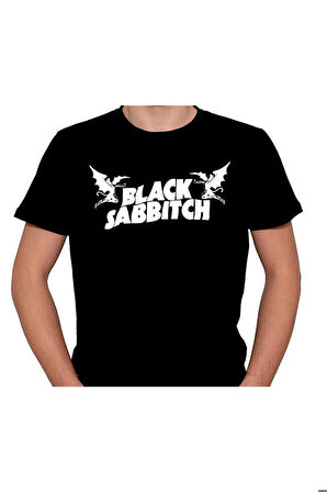 Black Sabbitch Heavy Metal Müzik Music Tişört Unisex T-shirt