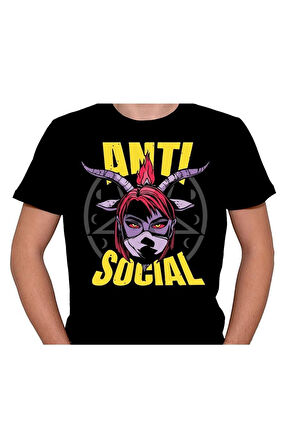 Anti Social Social Club Anti Sosyal Grup Tişört Unisex T-shirt