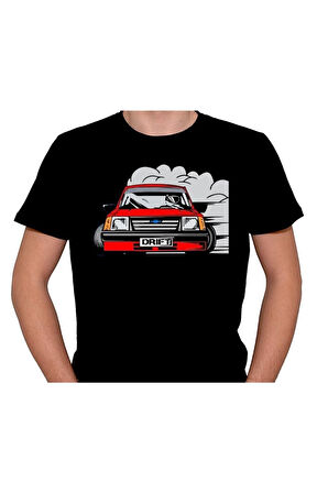 Drift Roll Adrenalin Arka Itiş Tişört Unisex T-shirt