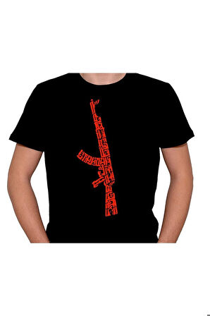 Ak-47 Kalaşnikof Keleş Tişört Unisex T-shirt