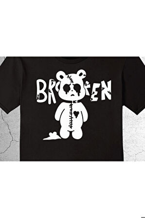 Broken Bear Hearts Kırık Kalpli Ayı Tişört Çocuk T-shirt