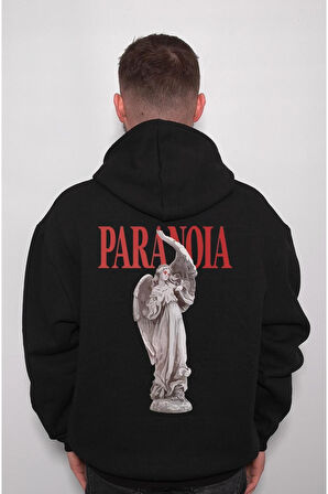 Paranoia Paranoyak Heykel Özgürlük Angel Melek Sweatshirt Unisex Kapüşonlu Hoodie