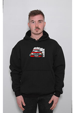 Drift Roll Adrenalin Arka İtiş Sweatshirt Unisex Kapüşonlu Hoodie