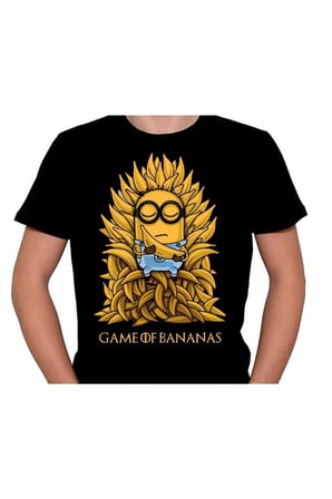 Game Of Bananas Muz Oyunları Minions Tişört Unisex T-shirt