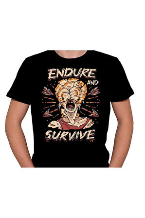 Endure And Survive Savaşçı Kadın Tişört Unisex T-shirt