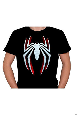 Spiderman Örümcek Adam Logo Tişört Unisex T-shirt
