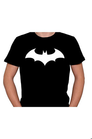 Batman Logo Kara Şovalye Süper Kahraman Tişört Unisex T-shirt