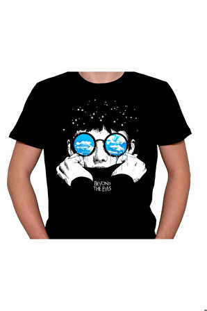 Beyond The Eyes Glasses Tişört Unisex T-shirt