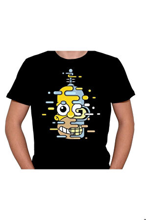 Simpsons Robotix Robot Tişört Unisex T-shirt