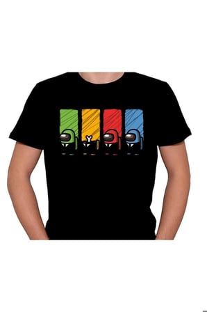 Among Us Game Gamer Konsol Tişört Unisex T-shirt