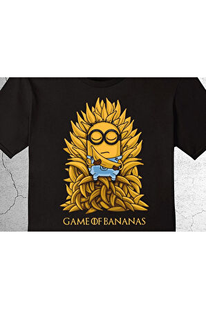 Game Of Bananas Muz Oyunları Minions Tişört Çocuk T-shirt