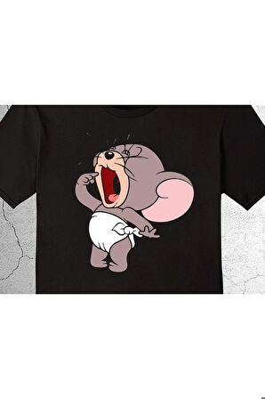 Junior Jerry Mouse Fare Bebek Fare Tişört Çocuk T-shirt