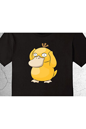 Psyduck Pokemon Ördek Tişört Çocuk T-shirt