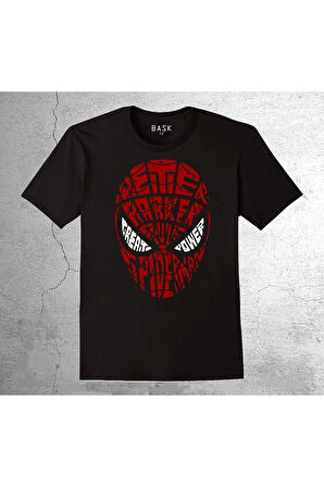 Spiderman Örümcek Adam Mask Tişört Çocuk T-shirt