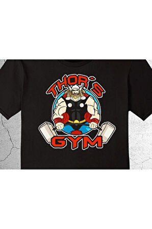 Thor Gym Fitness Bodybuilding Spor Tişört Çocuk T-shirt