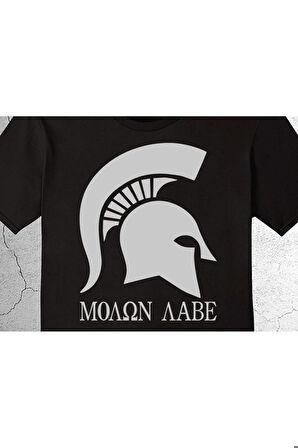 Moaon Aabe 300 Spartalı Kask Savaşçı Tişört Çocuk T-shirt