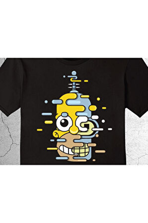 Simpsons Robotix Robot Tişört Çocuk T-shirt