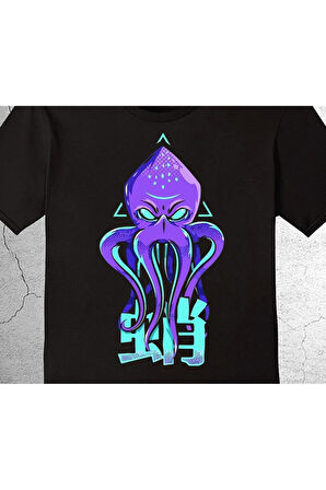 Ahtapot Octopus Japan Japanese Karakter Tişört Çocuk T-shirt