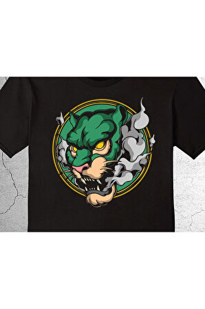 Kaplan Tiger Chinese Vahşi Tişört Çocuk T-shirt