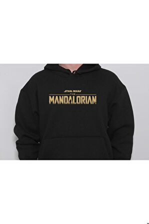 Star Wars Mandalorian Yıldız Savaşları Sweatshirt Unisex Kapüşonlu Hoodie