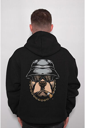 Fransız Bulldog France Dog Sweatshirt Unisex Kapüşonlu Hoodie