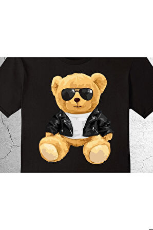 Ayı Ted Bear Teddy Panda Cool Tişört Çocuk T-shirt