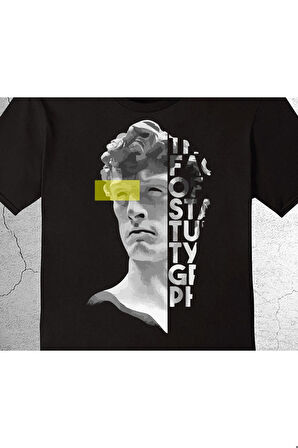 Heykel Sanat World Filozof Tişört Çocuk T-shirt