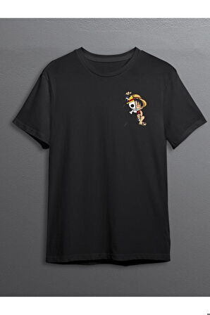 One Piece King Monkey D.Luffy Korsan Kral Tişört Unisex T-shirt
