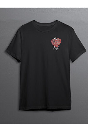 Love Is The Trap Aşk Bir Tuzaktır Dikenli Heart Tişört Unisex T-shirt