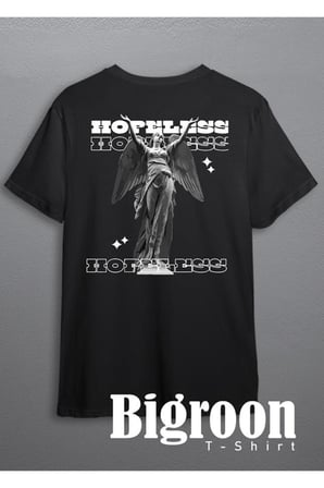 Hopeless Umutsuz Realistik Gerçekçi Tişört Unisex T-shirt