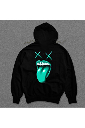 Night Clup Cringe Sweatshirt Unisex Kapüşonlu Hoodie