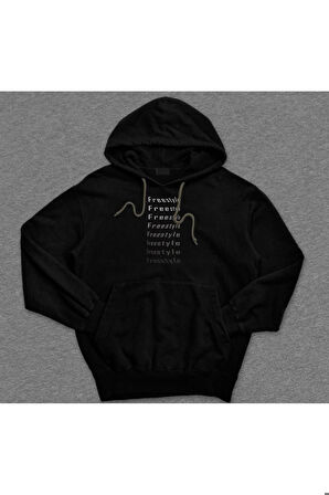 Frestyle Serberst Stil Gangsta Gang Sweatshirt Unisex Kapüşonlu Hoodie