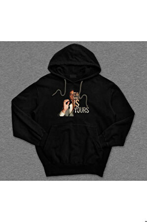 Scarface Yaralı Yüz The World Is Yours Sweatshirt Unisex Kapüşonlu Hoodie
