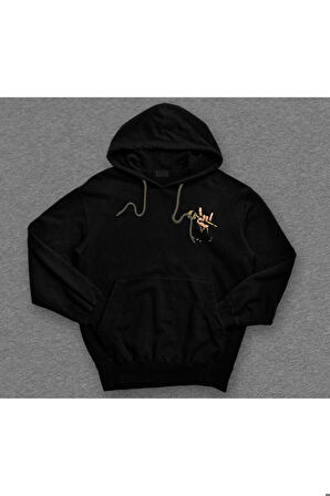 Rock&Roll Hip-Hop Music Hoparlör Konser Listen Sweatshirt Unisex Kapüşonlu Hoodie