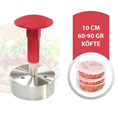 60-90 Gr 10 Cm Hamburger Köfte Kalıbı